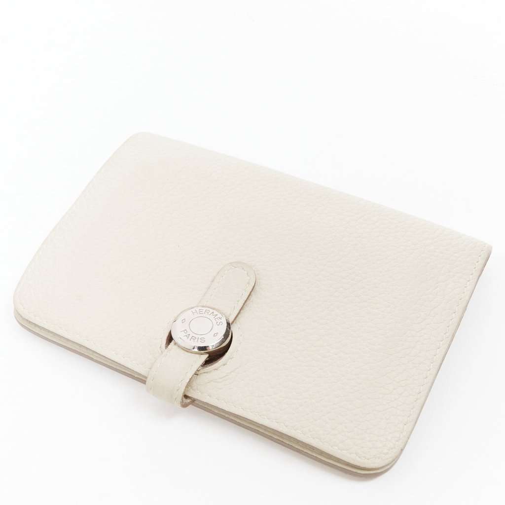 Hermès Dugon Duo Beige Leather Fair condition - Box View
