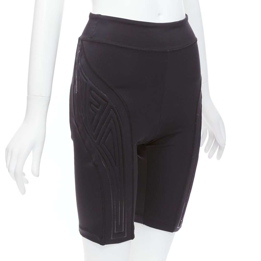 Fendi Biker Shorts Black Polyamide Fair - Inside View