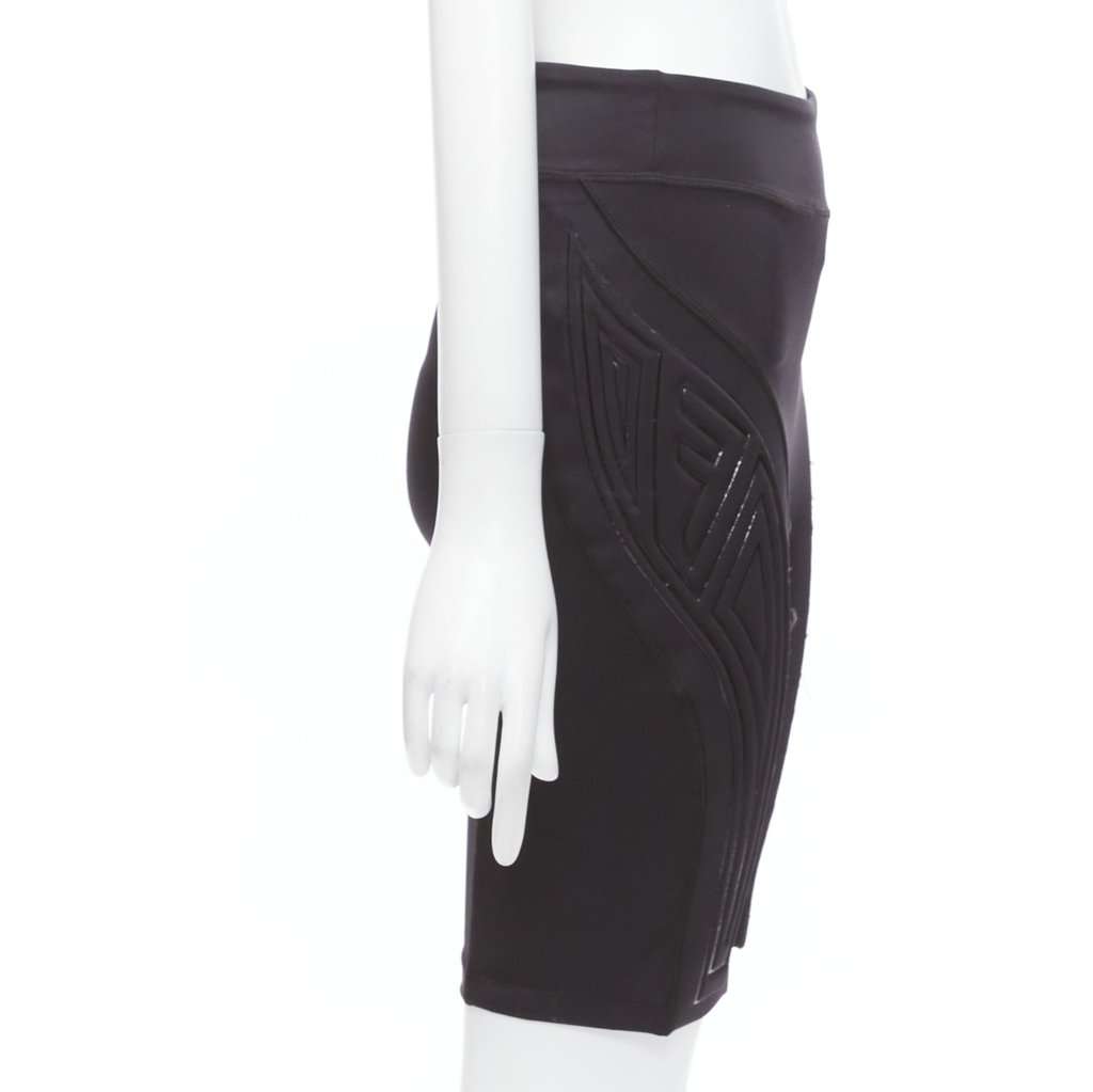 Fendi Biker Shorts Black Polyamide Fair - Model View