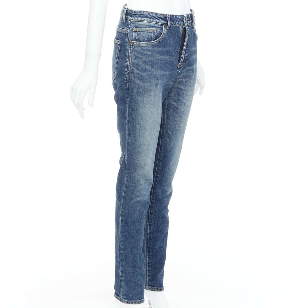 Saint Laurent D05 Blue Polyester Very good condition - Inside View