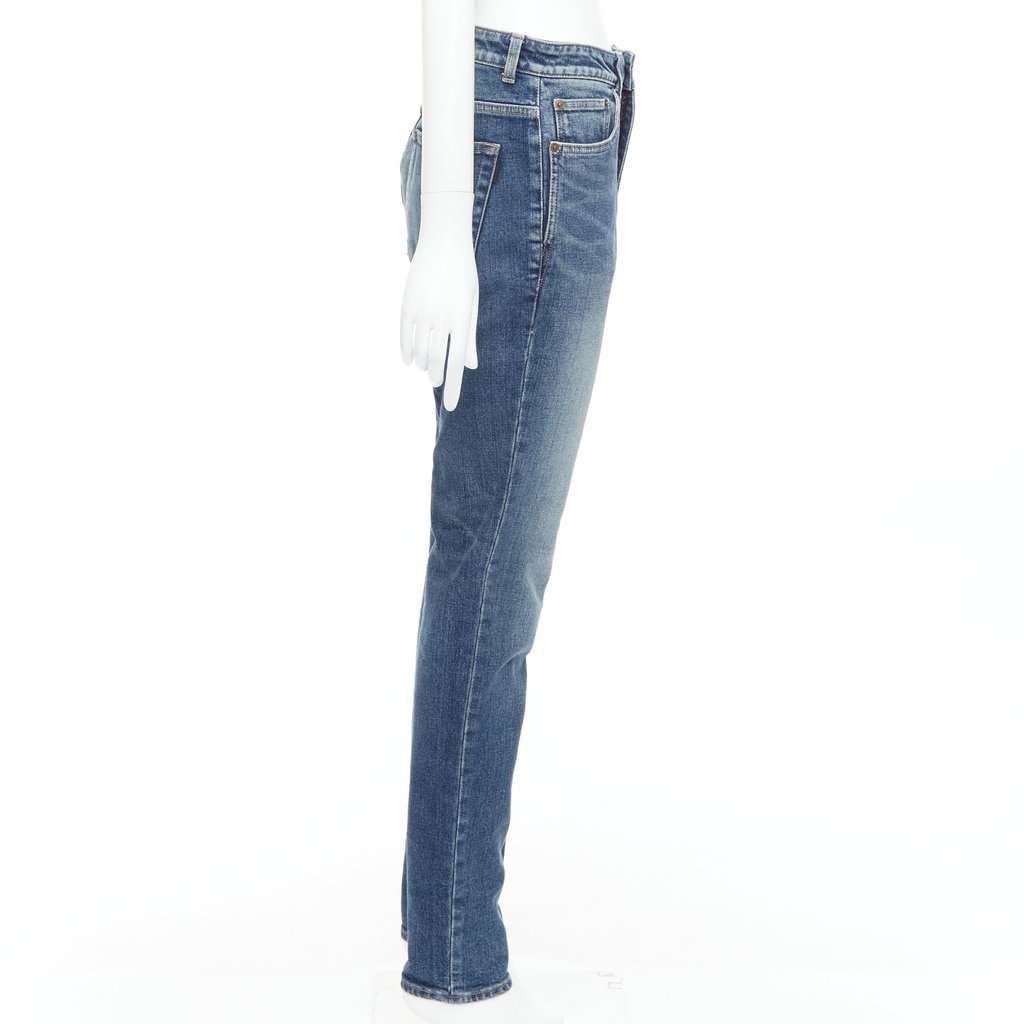 Saint Laurent D05 Blue Polyester Very good condition - Model View