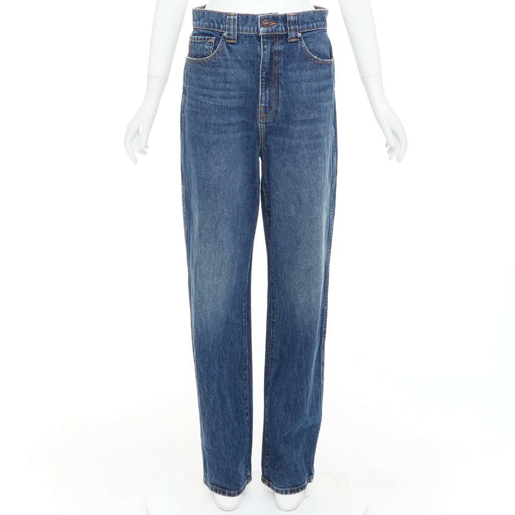 Khaite Albi Blue Denim Very good condition - Front View