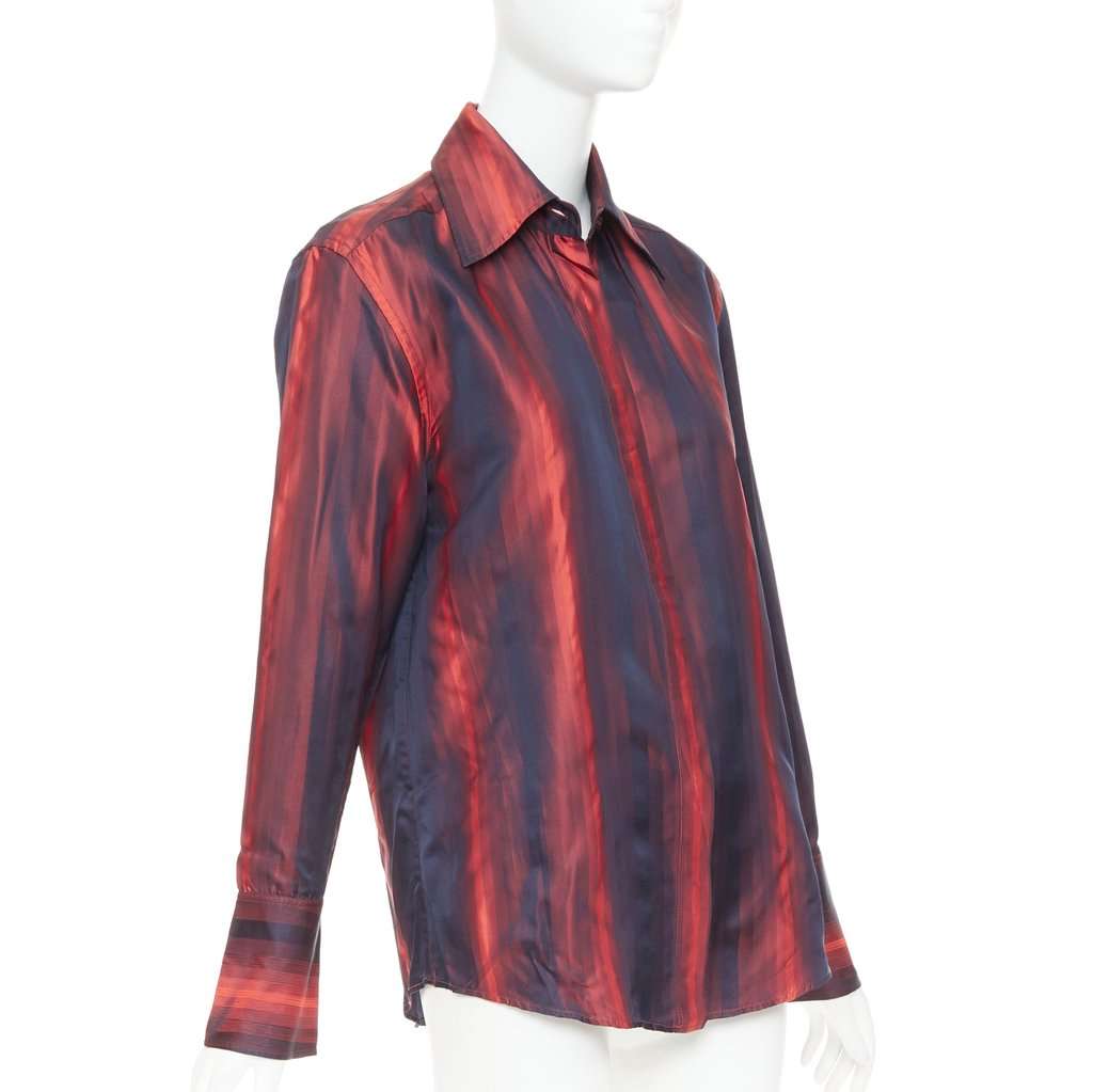 Gucci Orange Silk Top Orange Silk Very good condition - Inside View