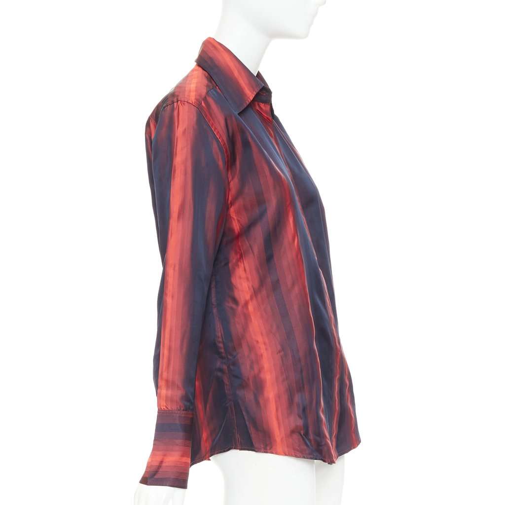 Gucci Orange Silk Top Orange Silk Very good condition - Model View
