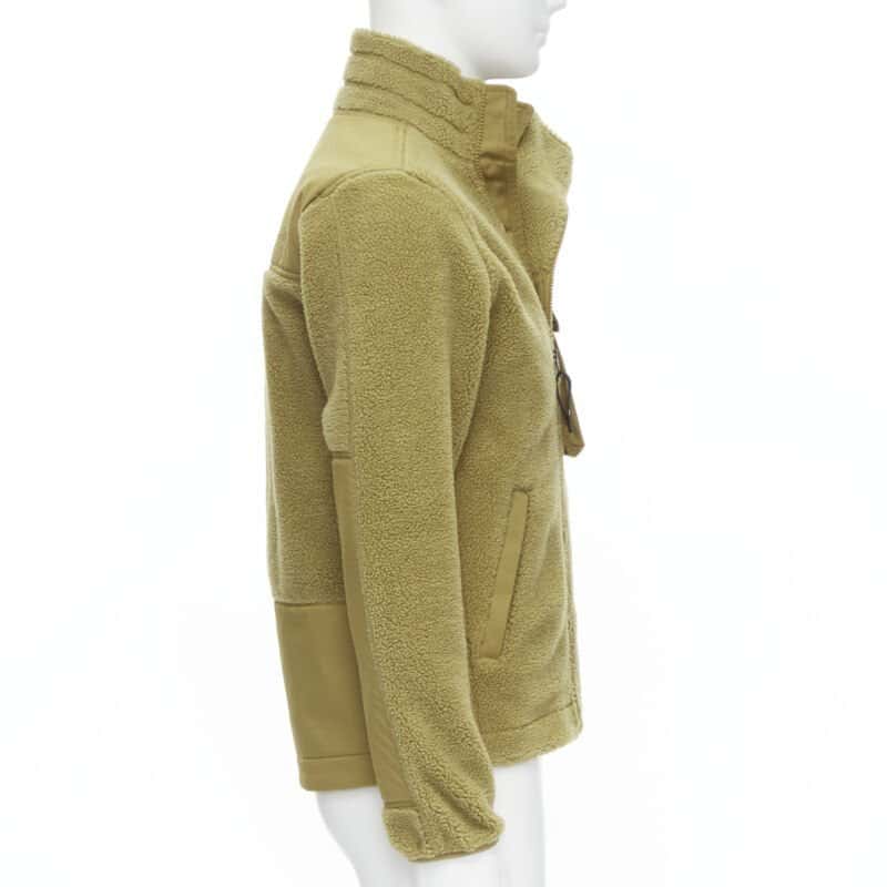 The North Face Tan Patch Zip Jacket Brown Never worn - Model View