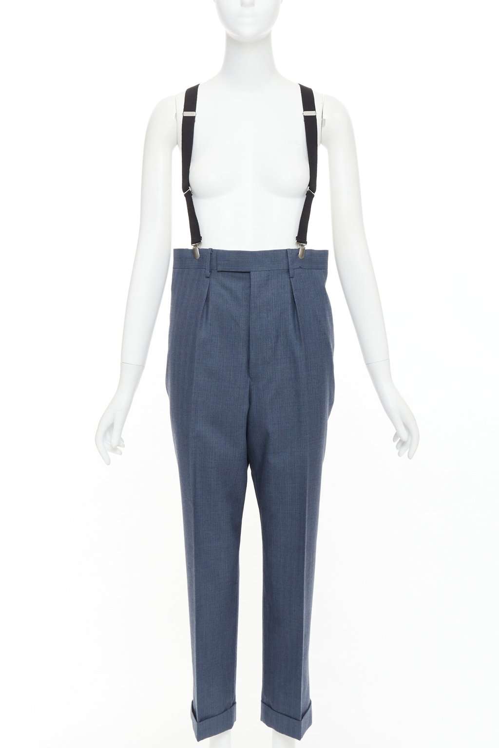 Junya Watanabe Blue Wool Trouser Blue Wool Very good condition - Front View
