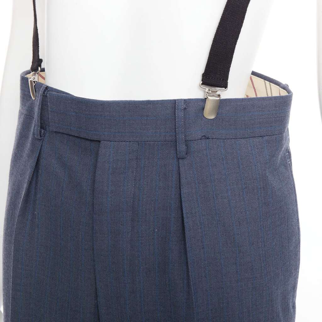 Junya Watanabe Blue Wool Trouser Blue Wool Very good condition - Back View