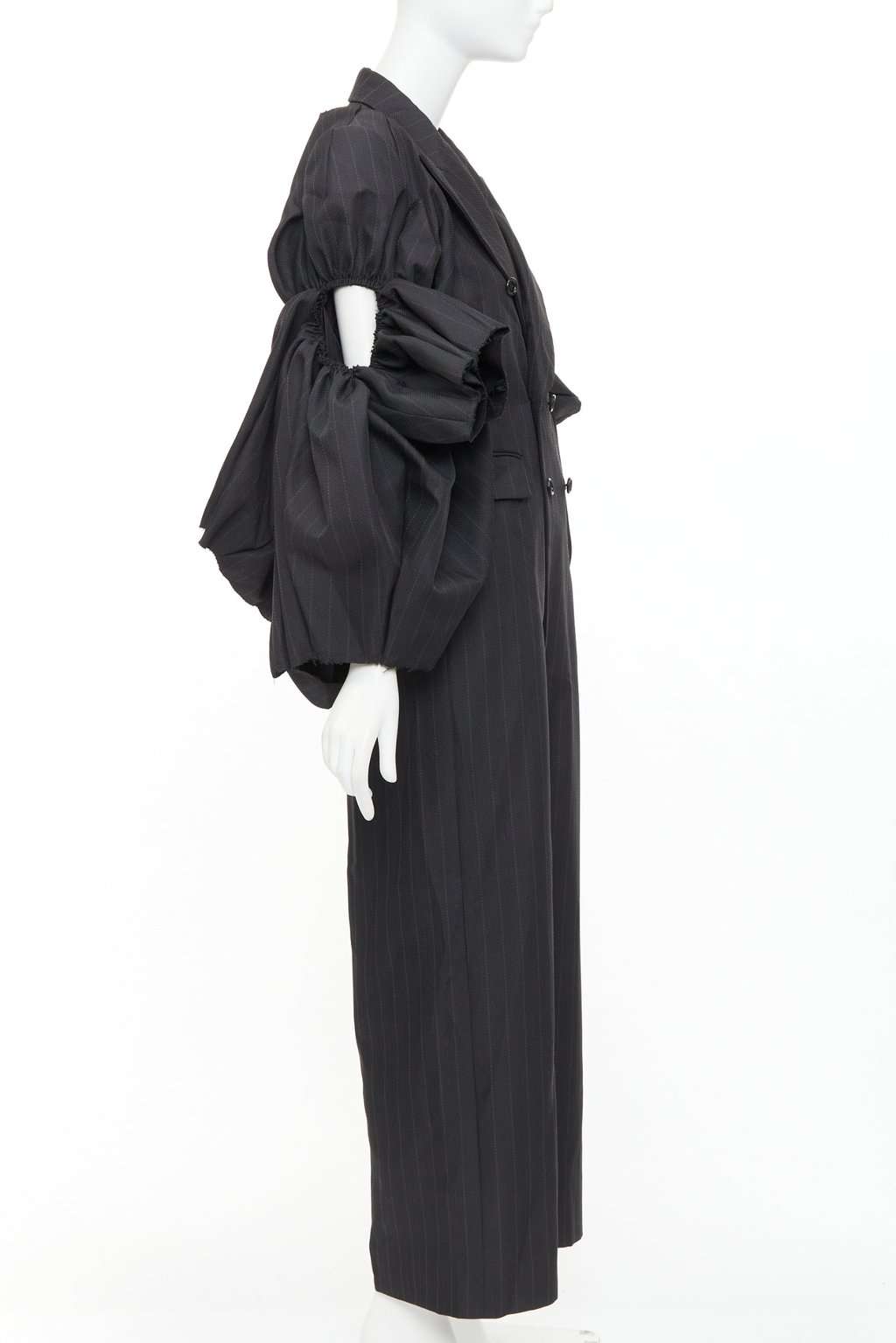 Comme Des Garcons Grey Polyester Jumpsuit Grey Polyester Never worn, with tag - Model View
