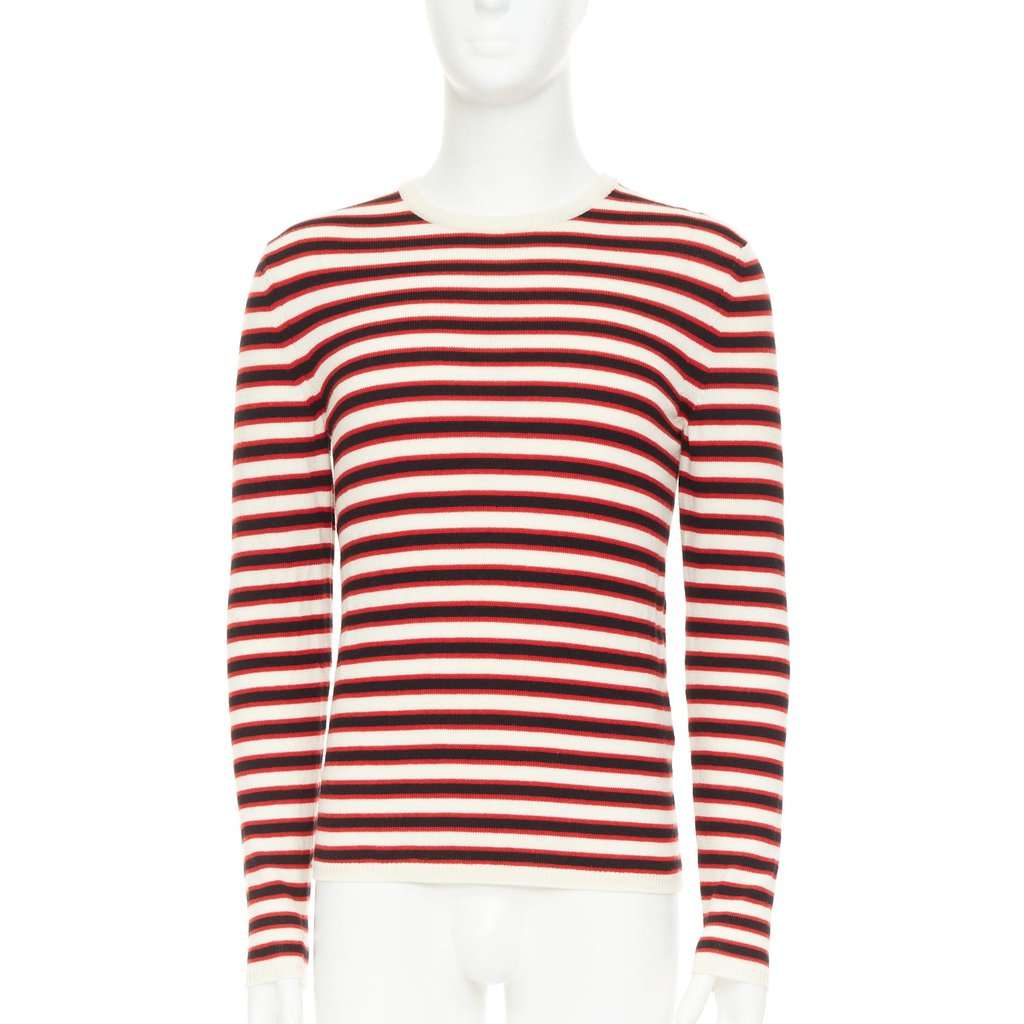 Saint Laurent Red Wool Knitwear Red Wool Very good condition - Front View
