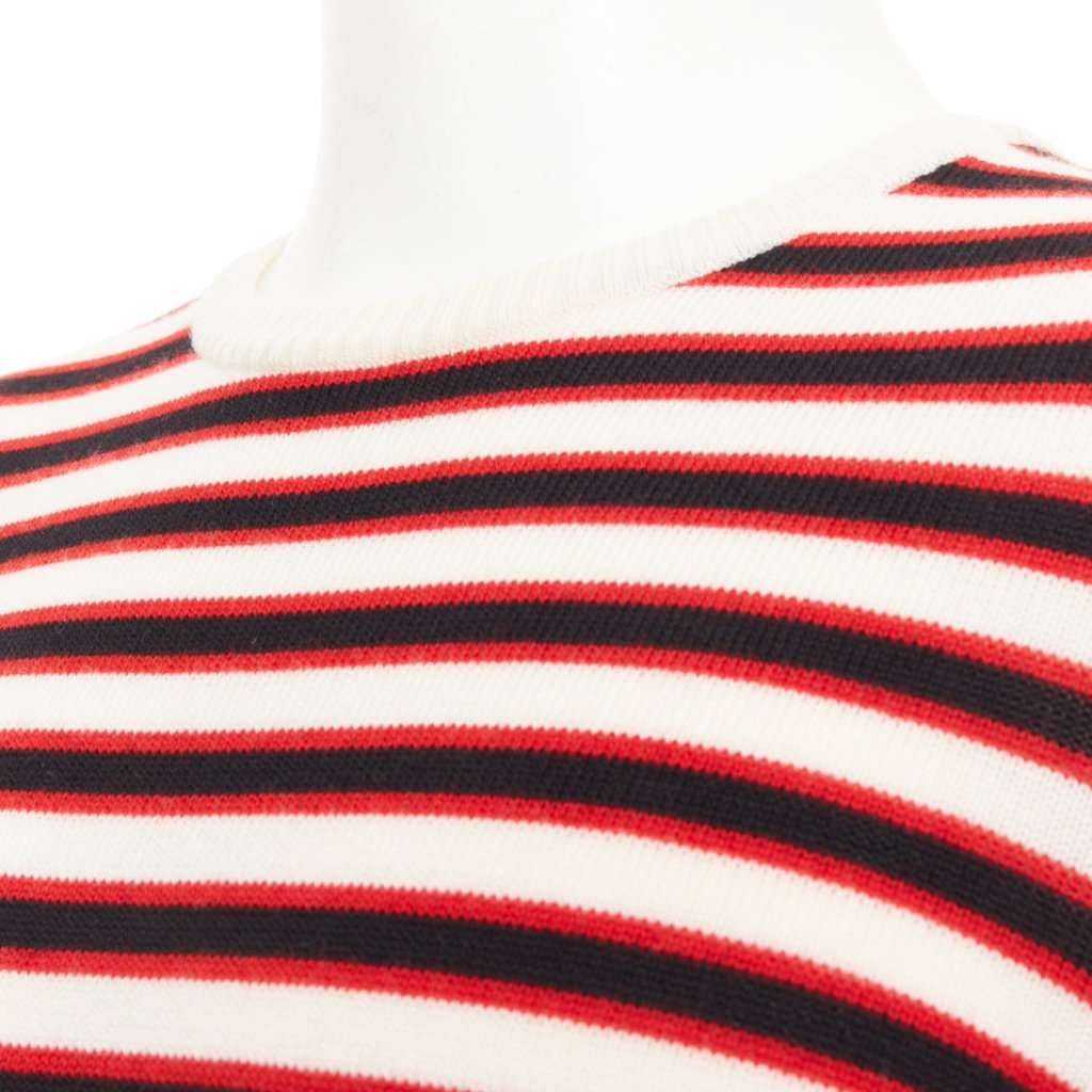 Saint Laurent Red Wool Knitwear Red Wool Very good condition - Back View