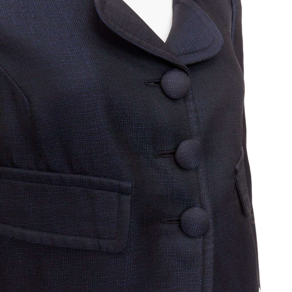 Giorgio Armani Navy Viscose Jacket Navy Viscose Very good condition - Back View