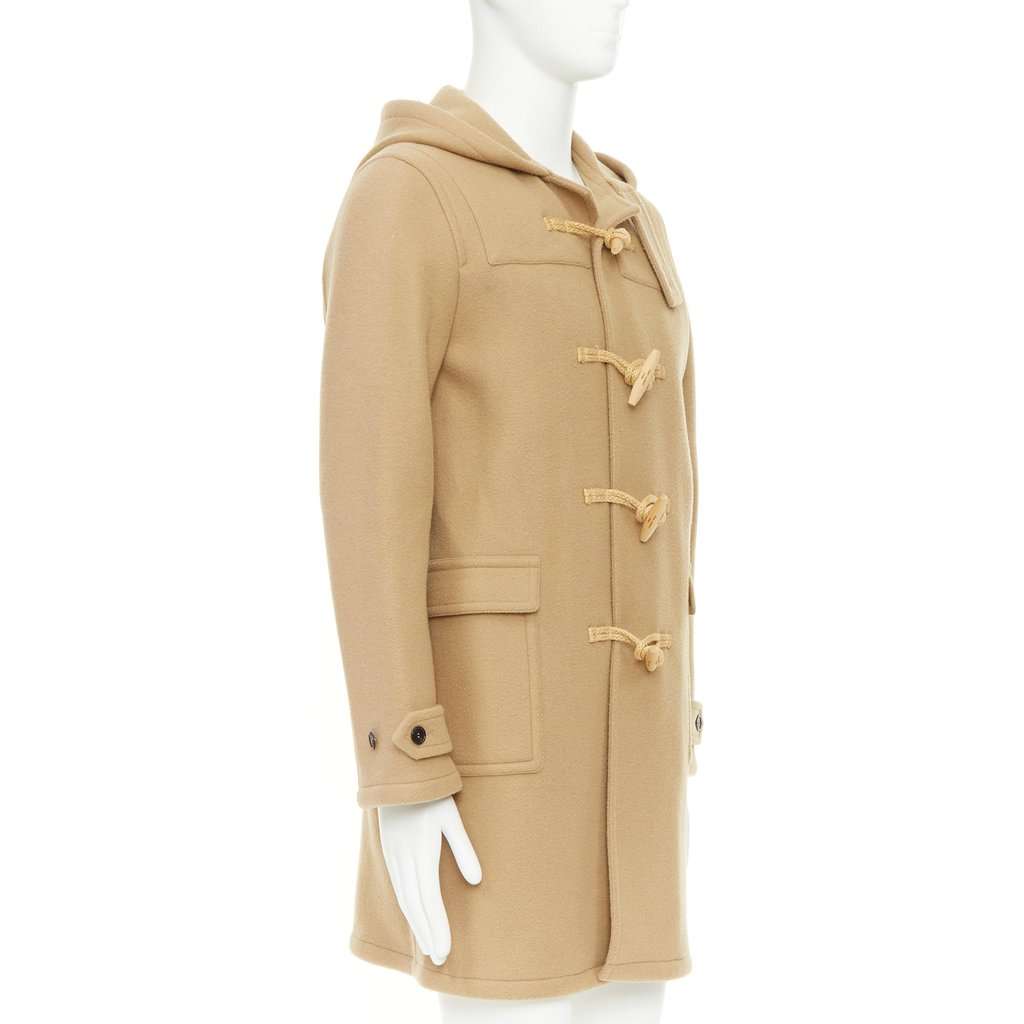 Saint Laurent Camel Wool Coat Camel Wool Good condition - Model View