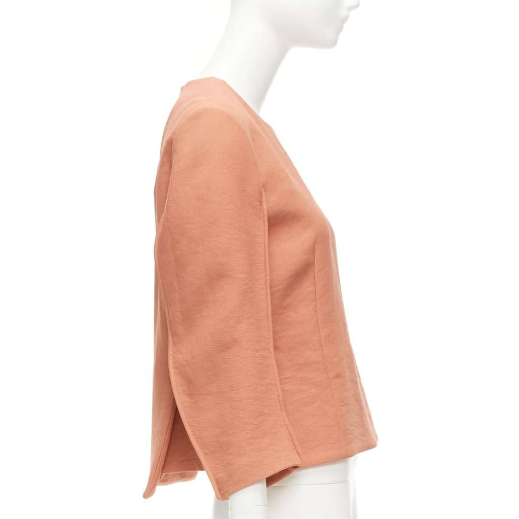 Marni Reverse Piped Top Pink Polyester Very good - Box View