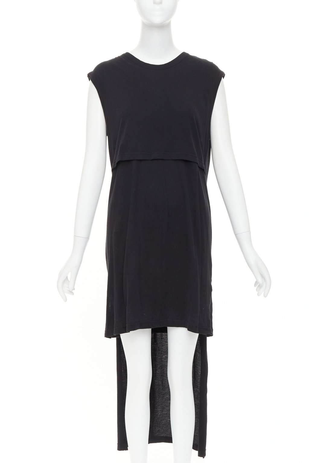 Ann Demeulemeester Black Cotton Dress Black Cotton Very good condition - Back View