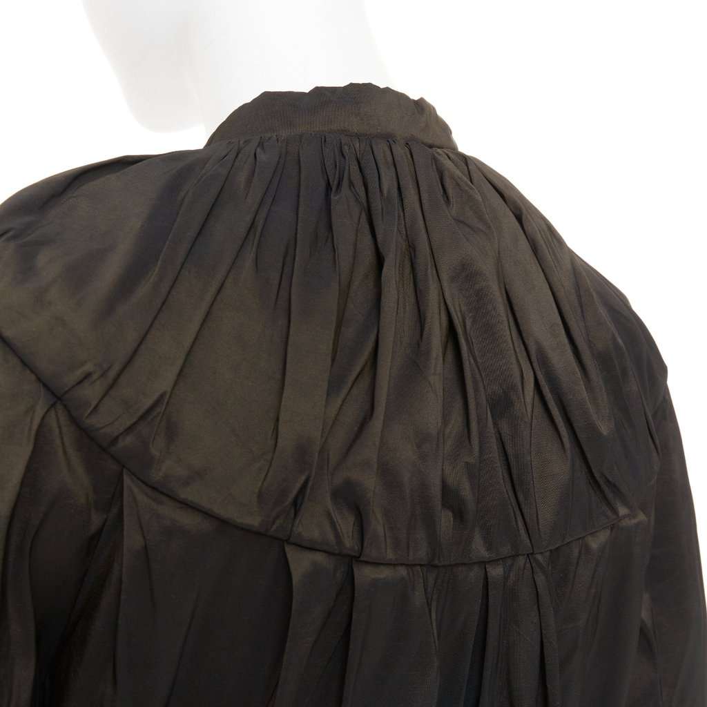 Lanvin Green Silk Coat Green Silk Very good condition - Back View