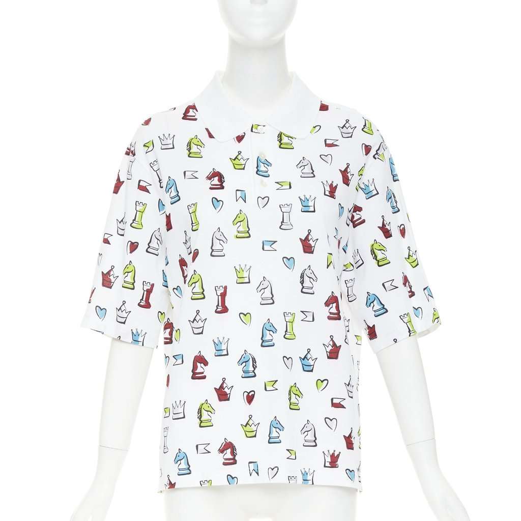 Hermès White Cotton Top White Cotton Fair condition - Front View