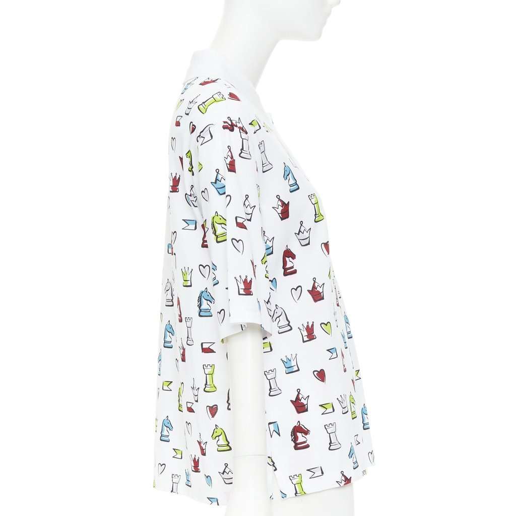 Hermès White Cotton Top White Cotton Fair condition - Model View