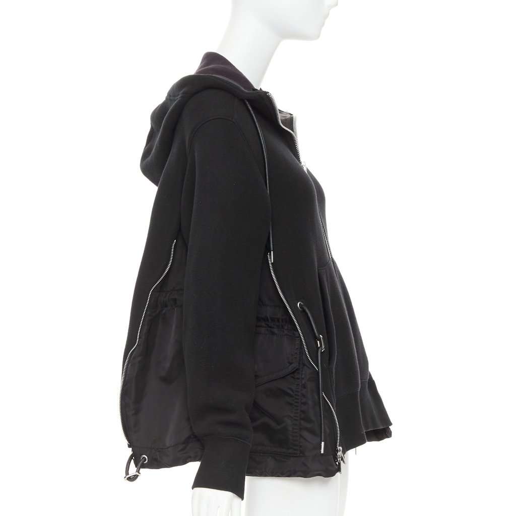 Sacai Black Cotton Knitwear Black Cotton Good condition - Box View