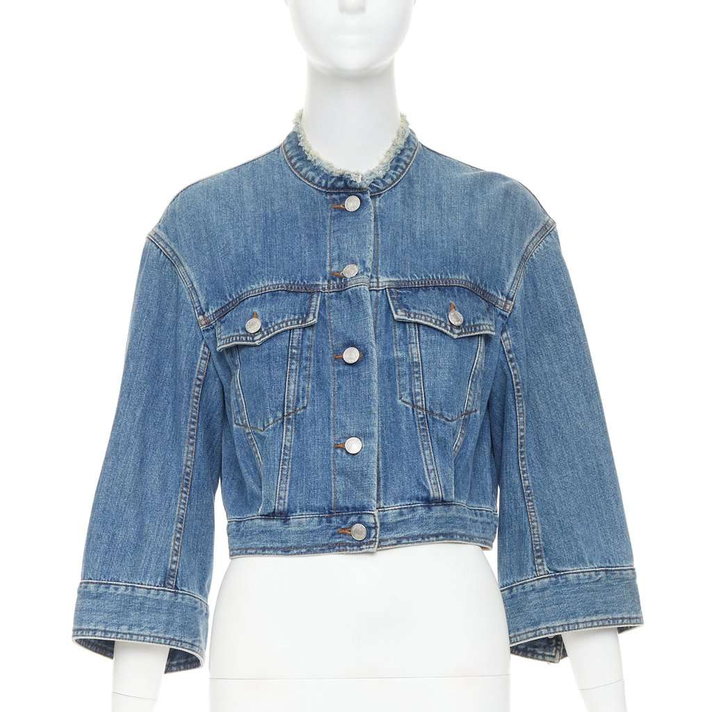 Dries Van Noten Blue Cotton Coat Blue Cotton Very good condition - Inside View