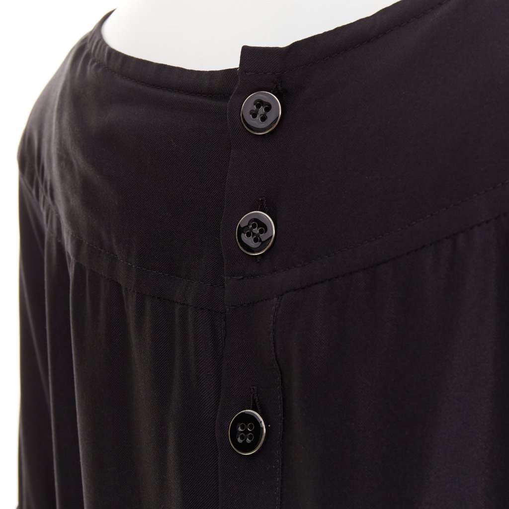 Stella McCartney Black Silk Dress Black Silk Good condition - Back View