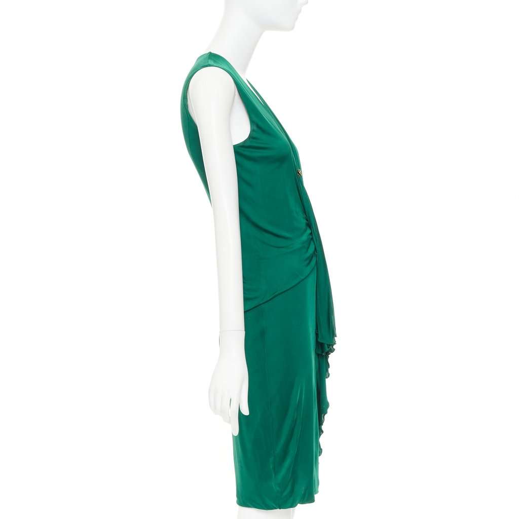 Gucci Green Viscose Dress Green Viscose Good condition - Model View