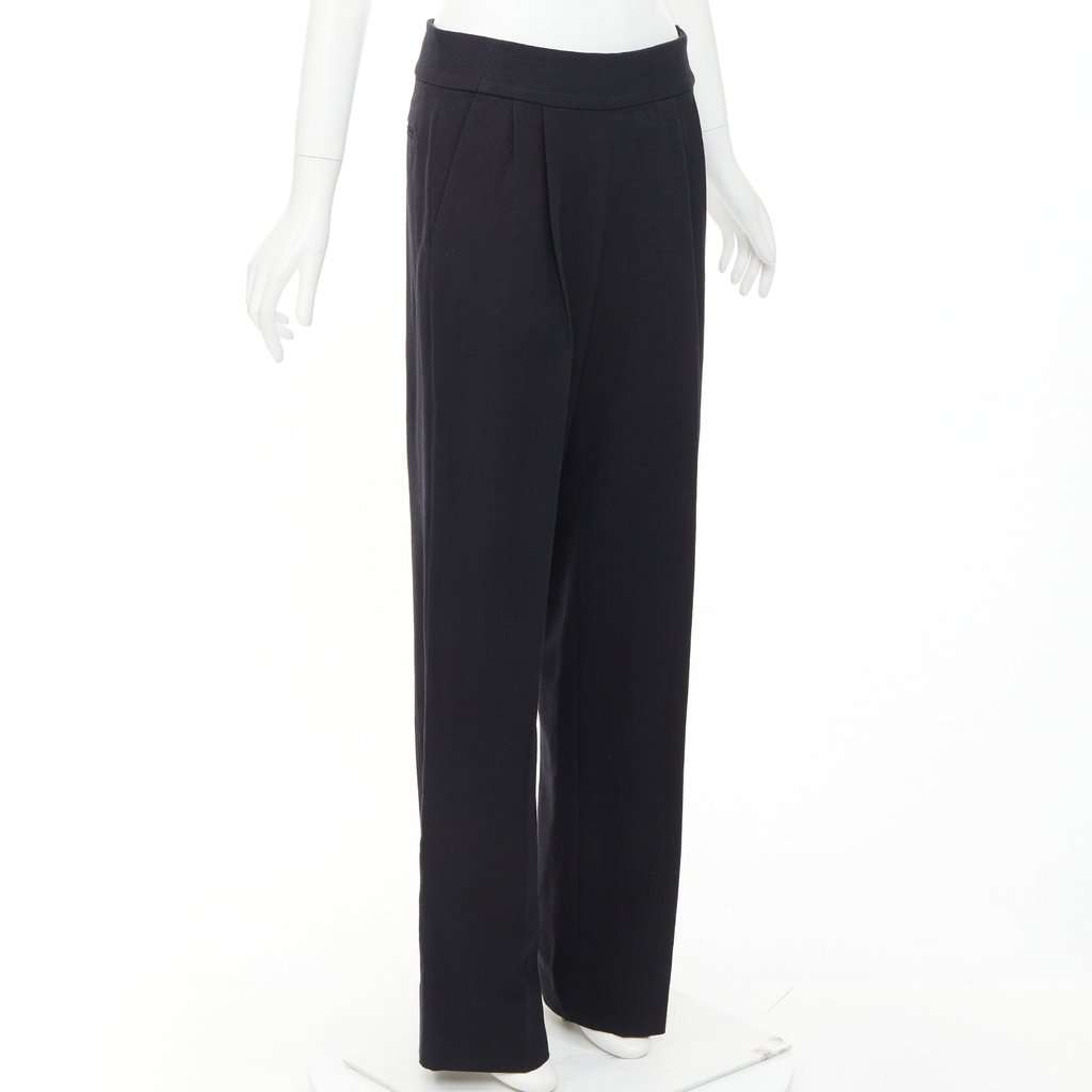 Dries Van Noten Black Wool Trouser Black Wool Good condition - Inside View