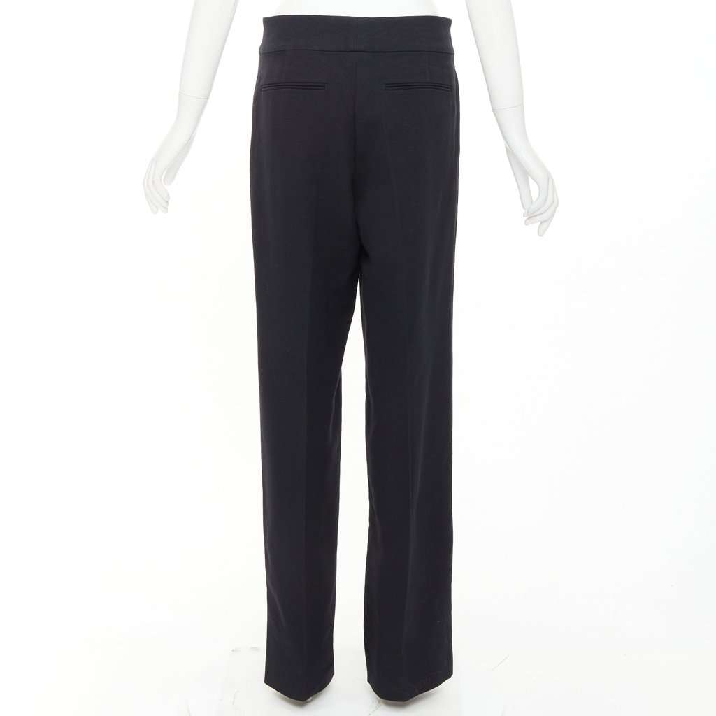Dries Van Noten Black Wool Trouser Black Wool Good condition - Box View