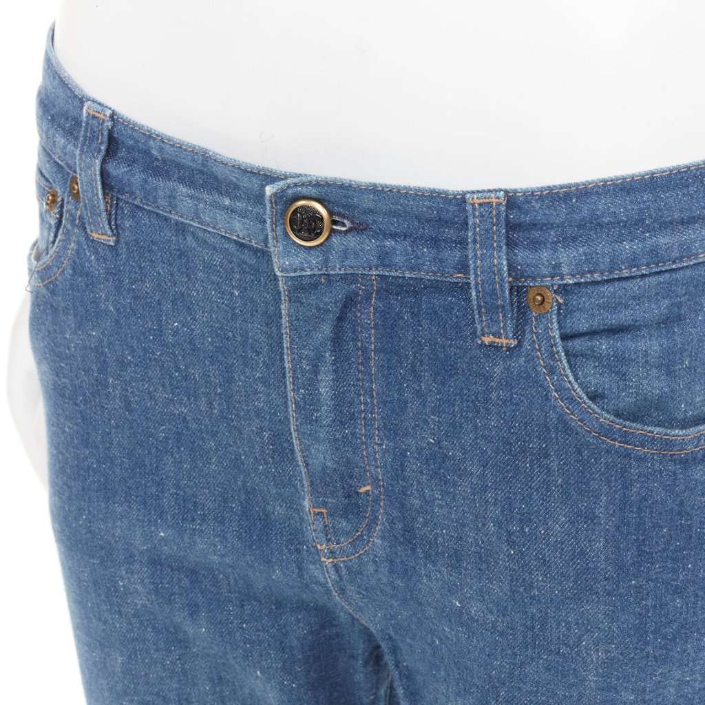 Celine Blue Cotton Jeans Blue Cotton Very good condition - Back View