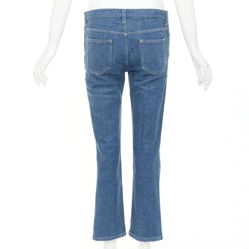 Celine Blue Cotton Jeans Blue Cotton Very good condition - Box View