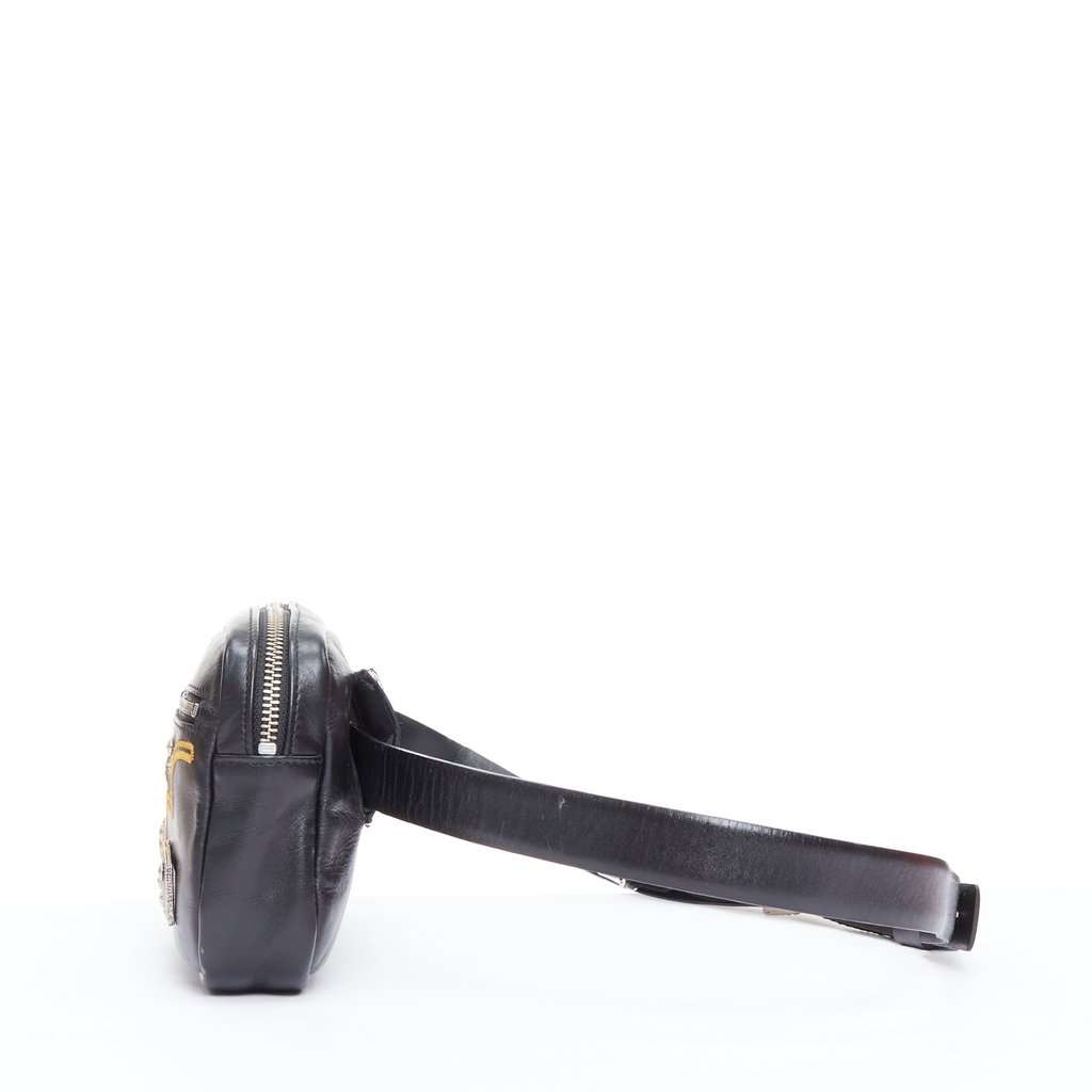 Toga Archives Colorblock Satchel Black Leather Fair condition - Inside View