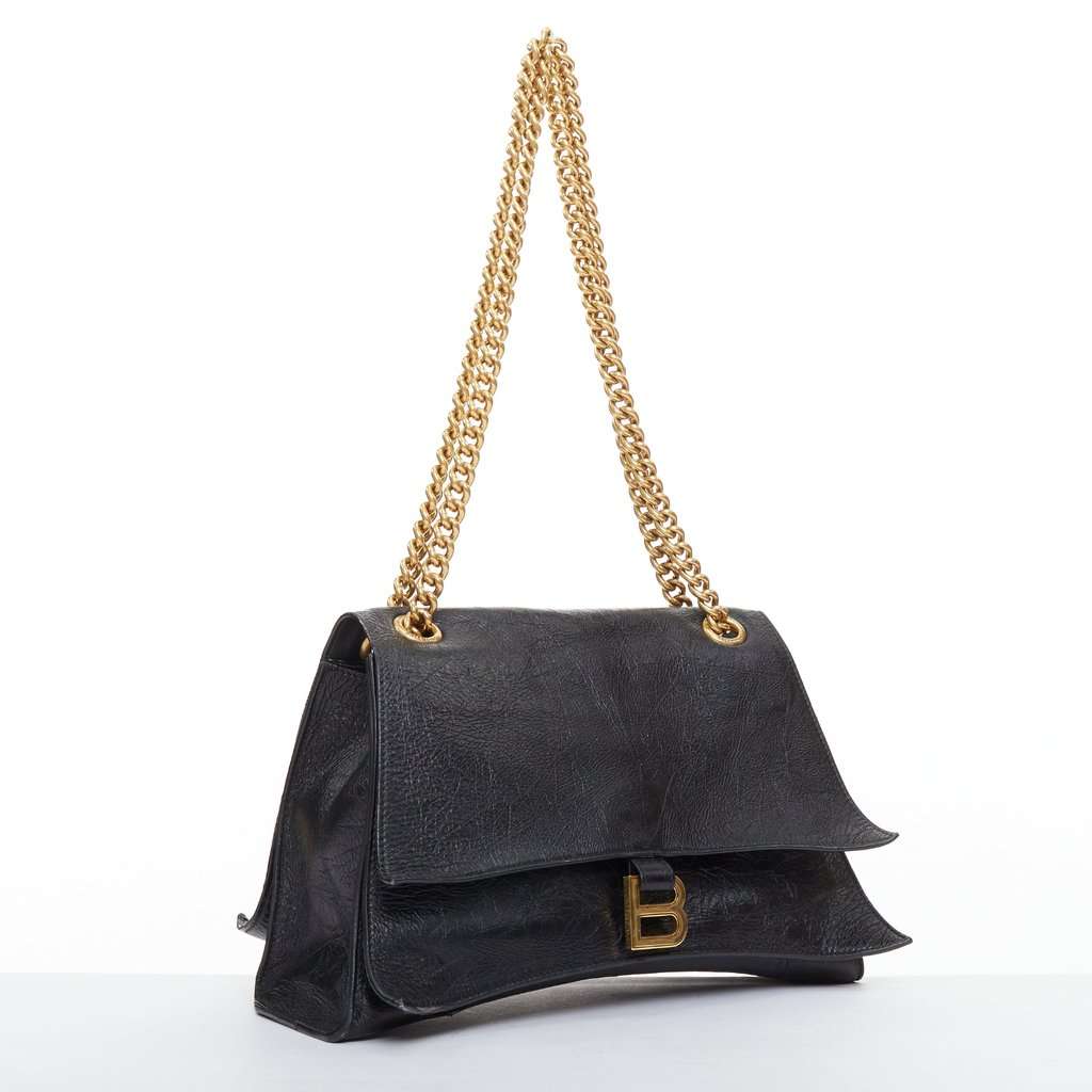 Balenciaga Crush Black Leather Good condition - Inside View