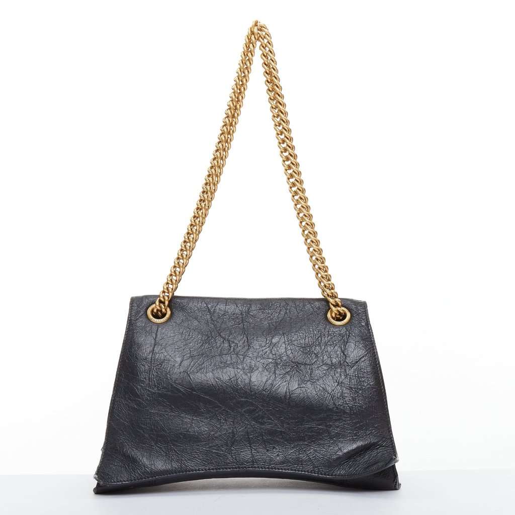 Balenciaga Crush Black Leather Good condition - Box View