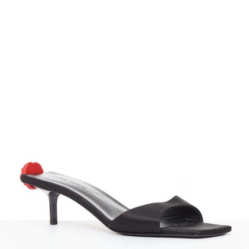 Magda butrym Black Silk Heels Black Silk Very good condition - Inside View