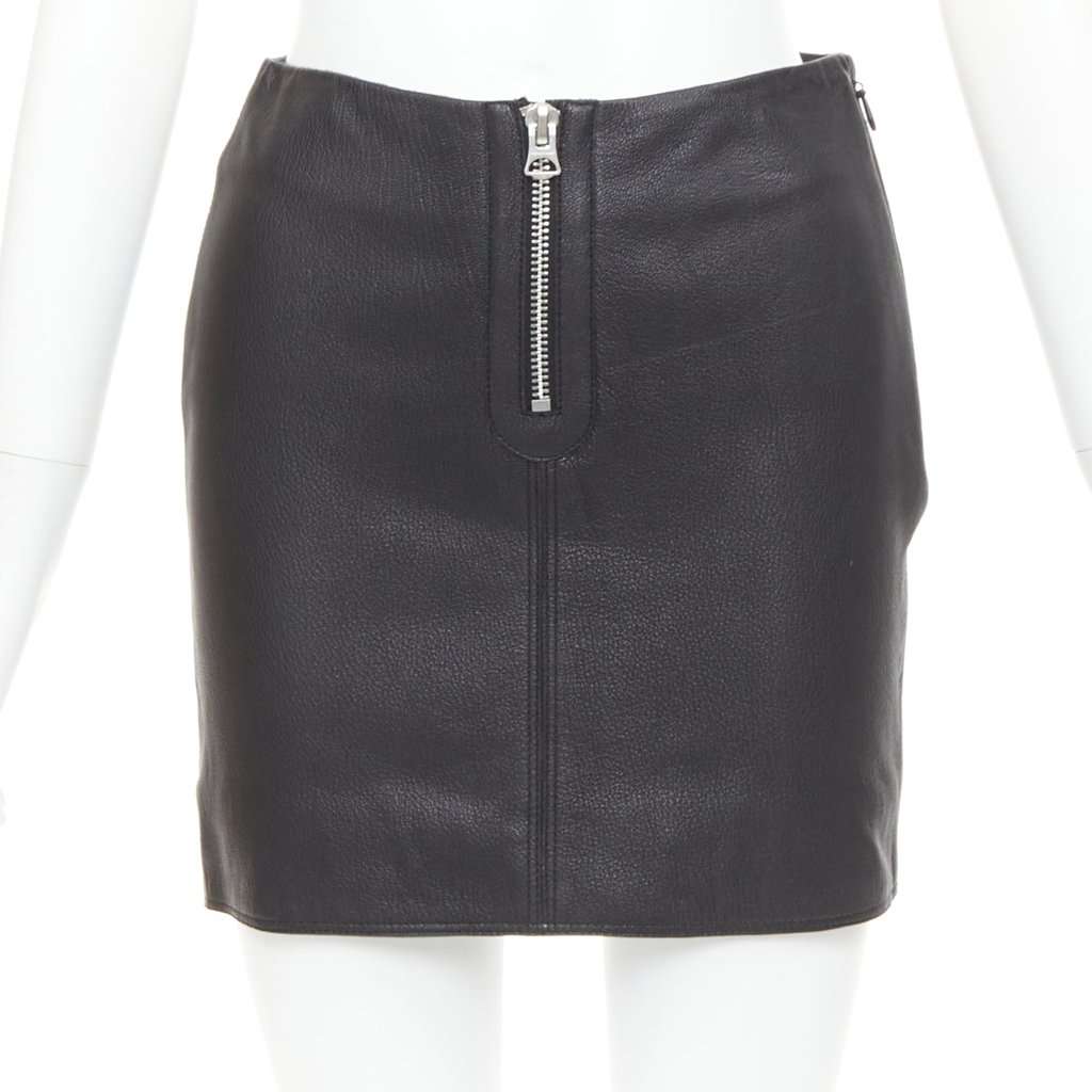 Acne Studios Franca Black Leather Very good condition - Front View