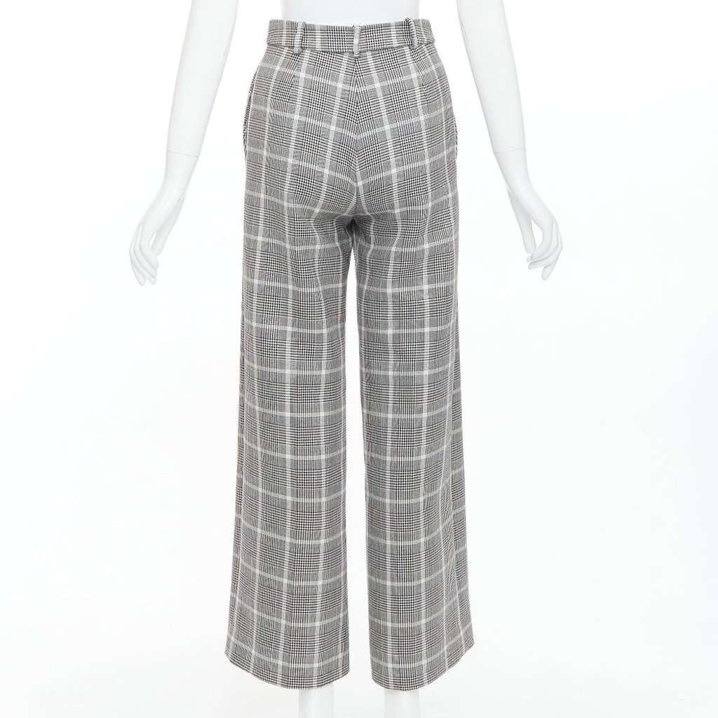 Stella McCartney Pleats Cropped Pants Grey Wool Very good condition - Box View