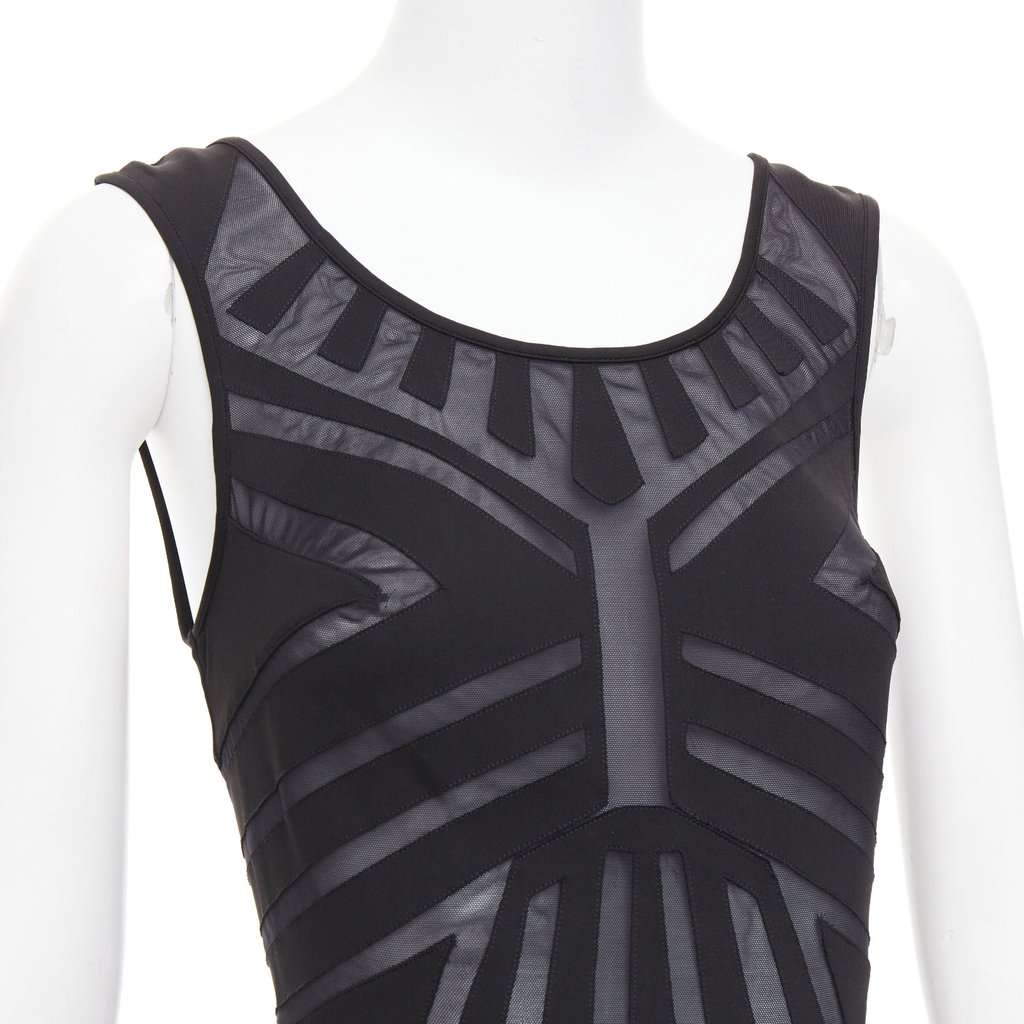 La Perla Contour Panels Dress Black Polyamide Very good condition - Back View