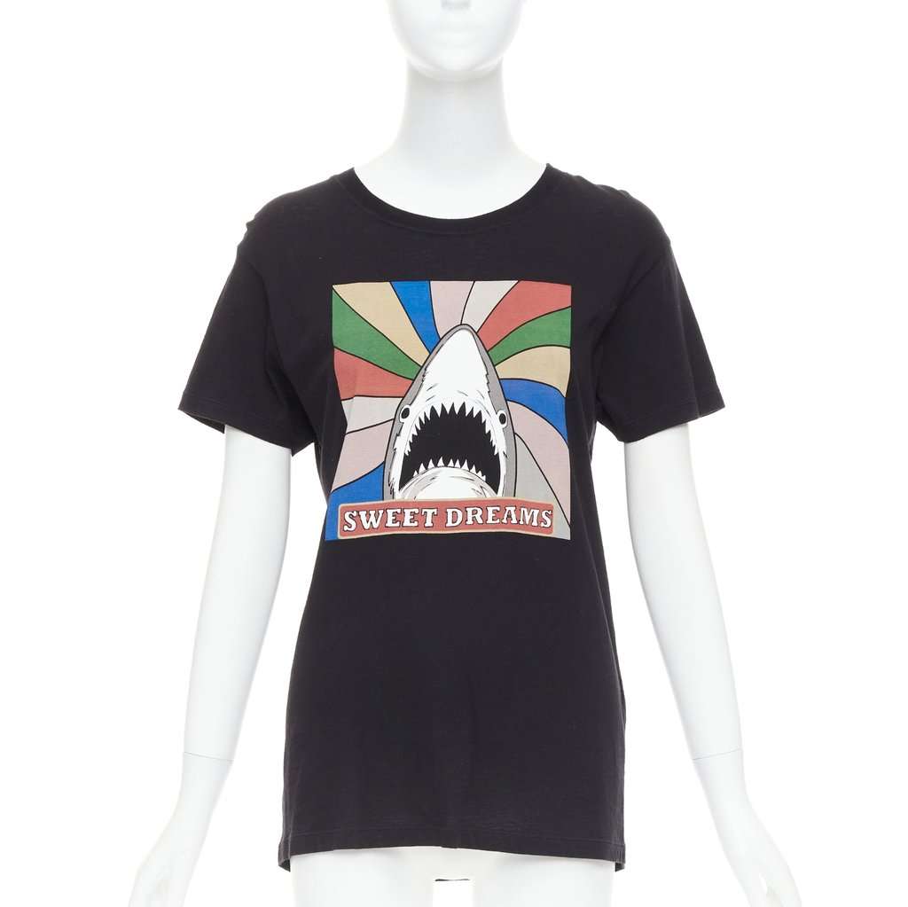 Saint Laurent Sweet Dreams Tee Black Cotton Very good condition - Front View