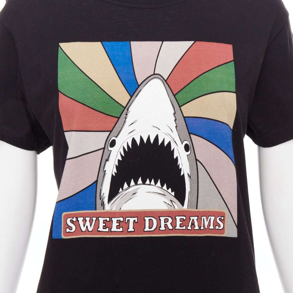 Saint Laurent Sweet Dreams Tee Black Cotton Very good condition - Back View