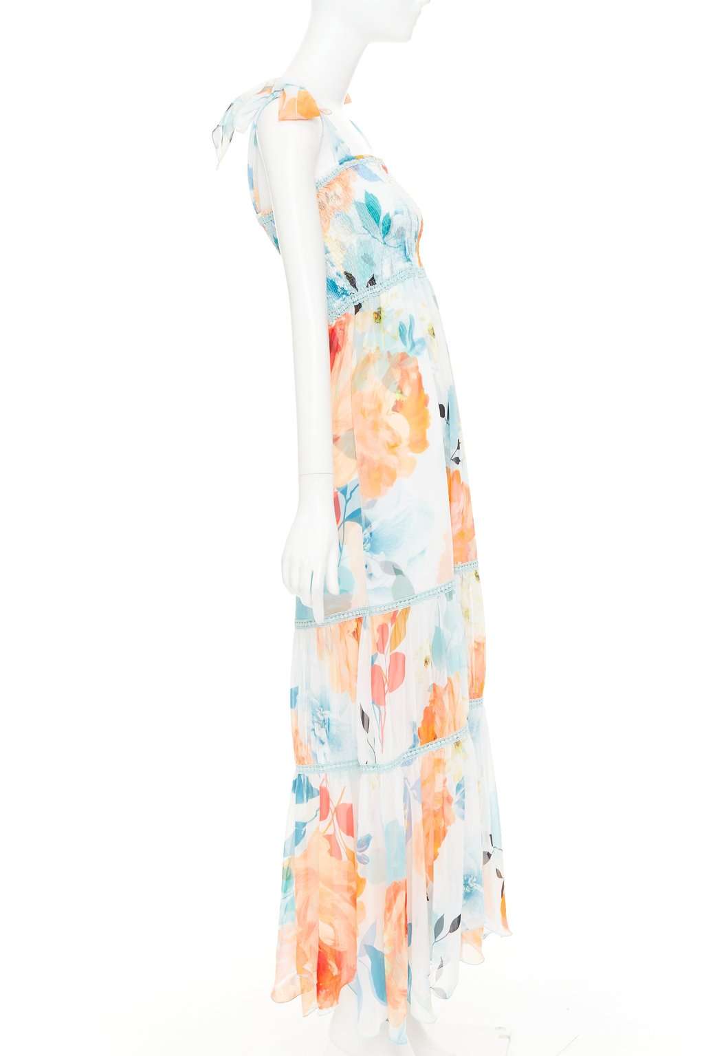 Unsigned MultiColor Viscose Dress MultiColor Viscose Very good condition - Model View
