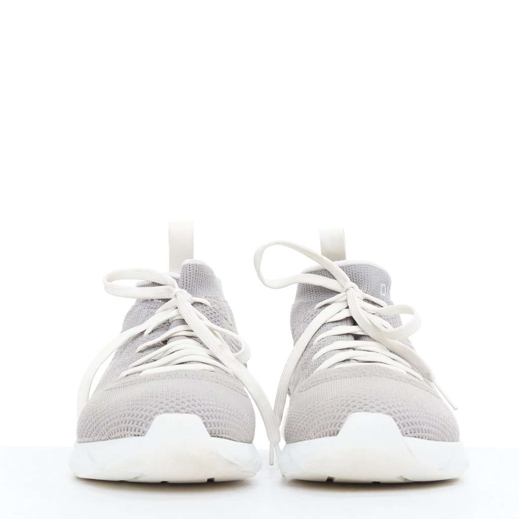 Dior Logo Knit Sneakers Grey Very good condition - Inside View