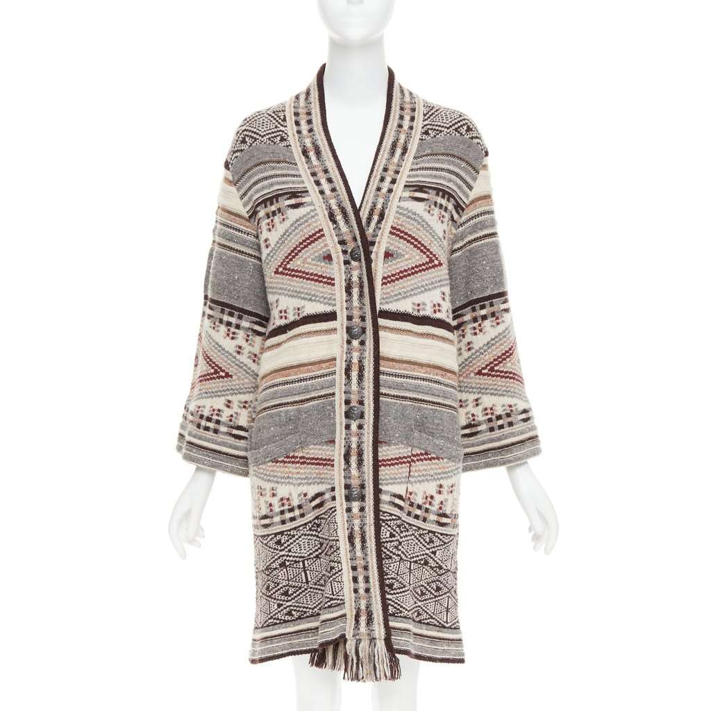 Etro Beige Wool Knitwear Beige Wool Very good condition - Front View