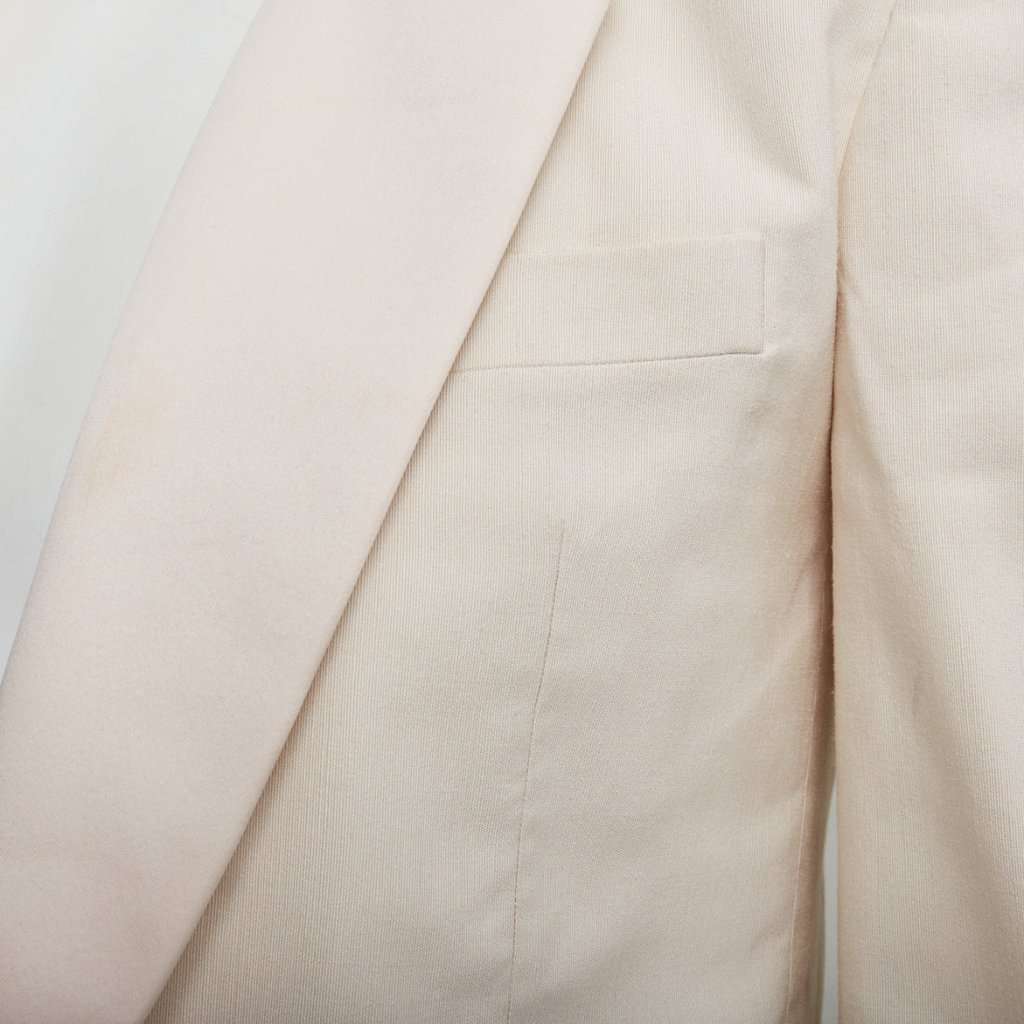 Saint Laurent Ecru Silk Jacket Beige Silk Good condition - Back View