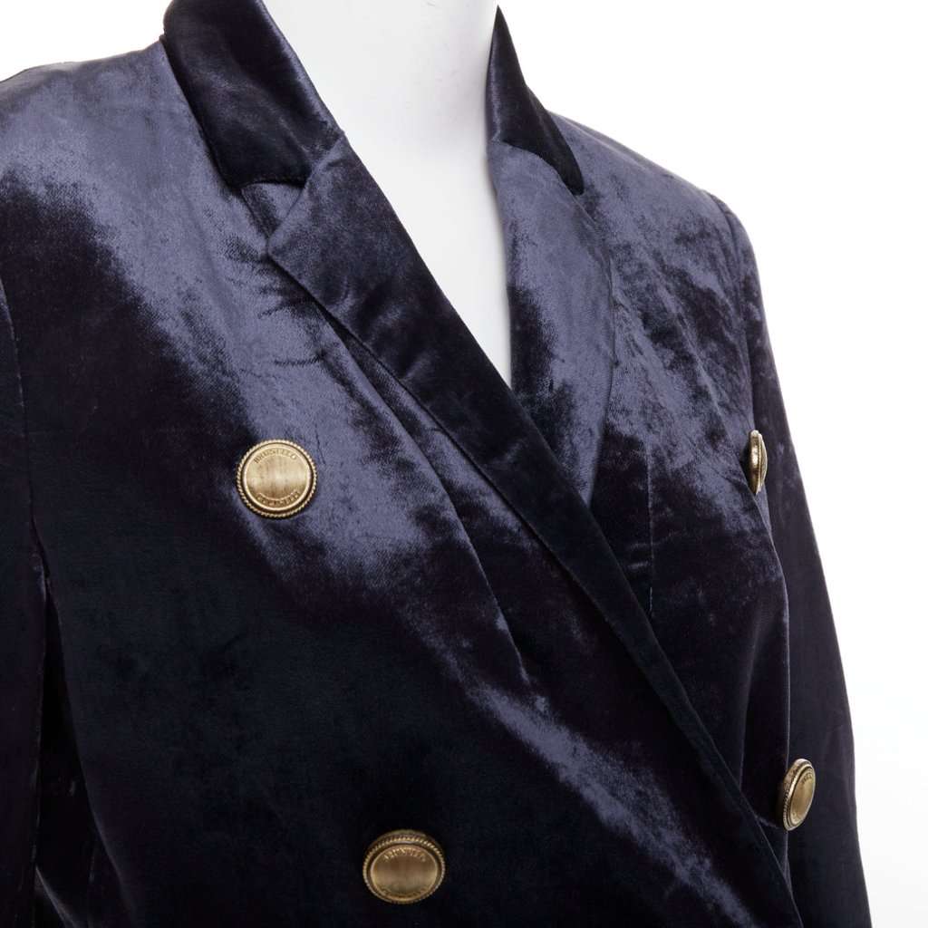 Brunello Cucinelli Navy Cotton Jacket Navy Cotton Very good condition - Back View