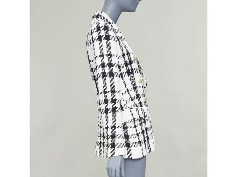 Balmain Black Cotton Jacket Black Cotton Very good condition - Box View