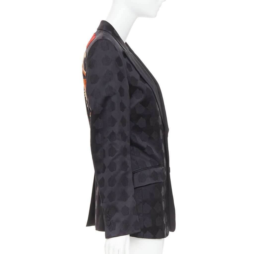 Gucci Black Silk Jacket Black Silk Fair condition - Box View