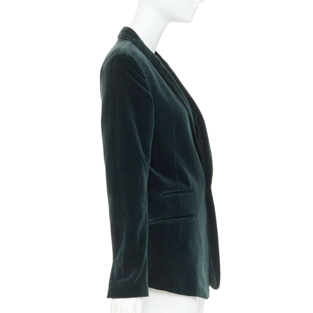 Haider Ackermann Green Velvet Jacket Green Velvet Good condition - Box View