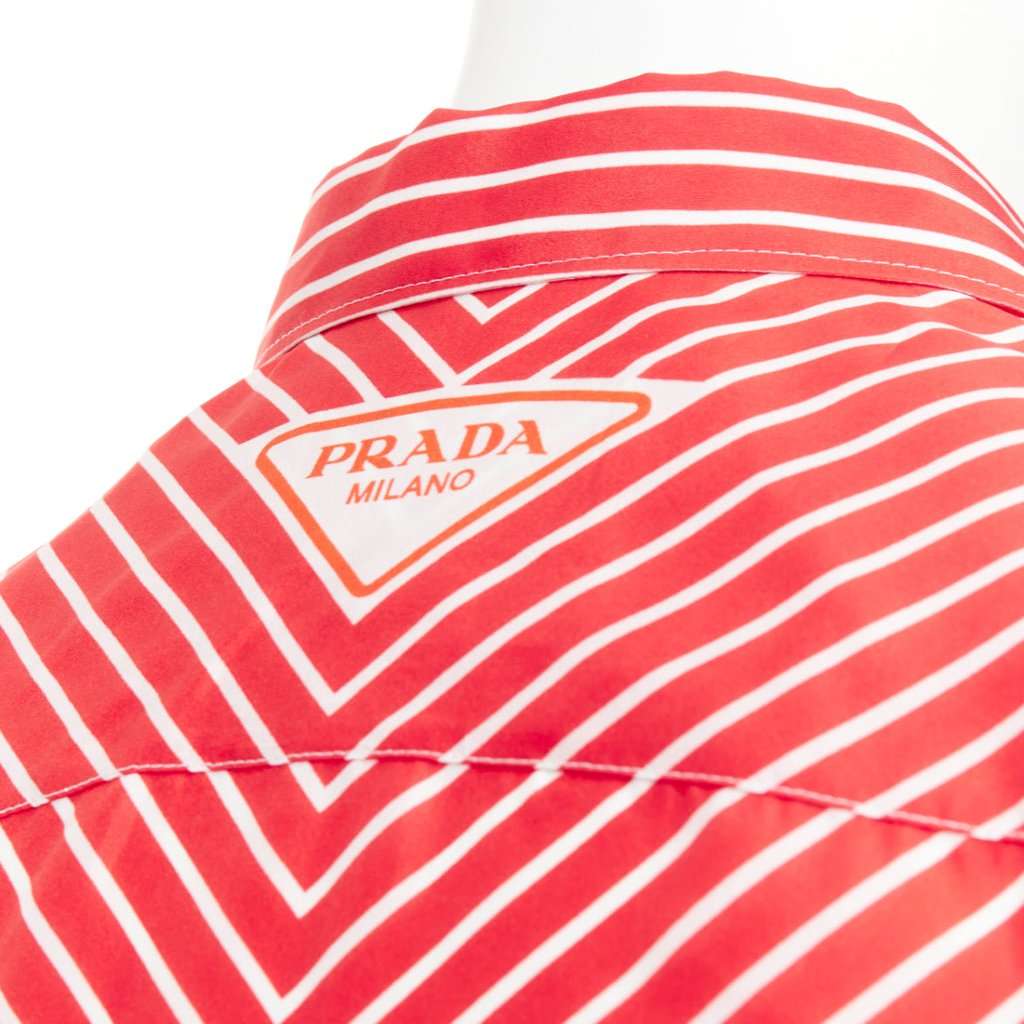 Prada Red Silk Top Red Silk Very good condition - Back View