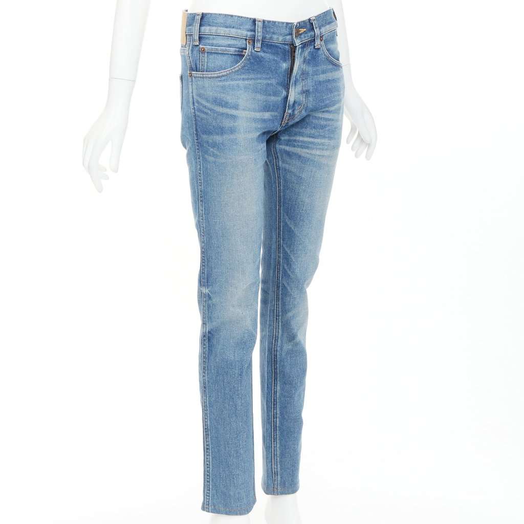 Celine M_SK_004 N120 640E 07UW Blue Denim Very good condition - Inside View