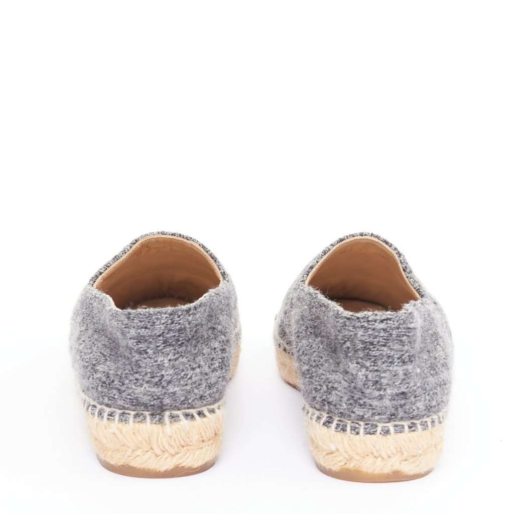 Chanel Grey Espadrilles Grey Very good condition - Box View