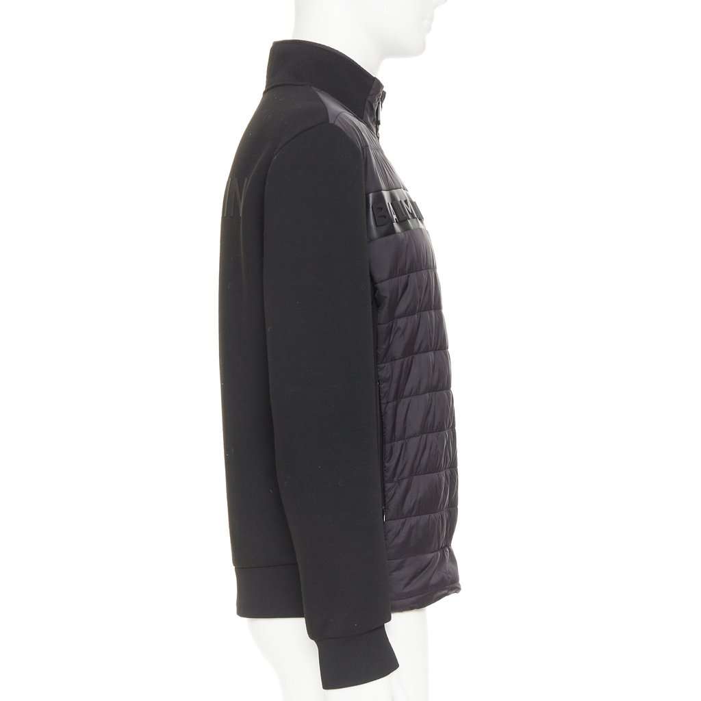 Balmain Black Polyester Coat Black Polyester Good condition - Box View